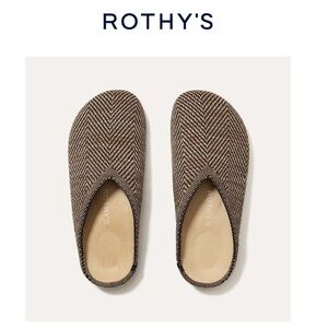 Rothy's spice Herringbone the casual clog